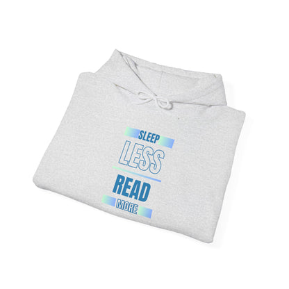 Front and Back Sleep Less/Logo Unisex Heavy Blend™ Hooded Sweatshirt