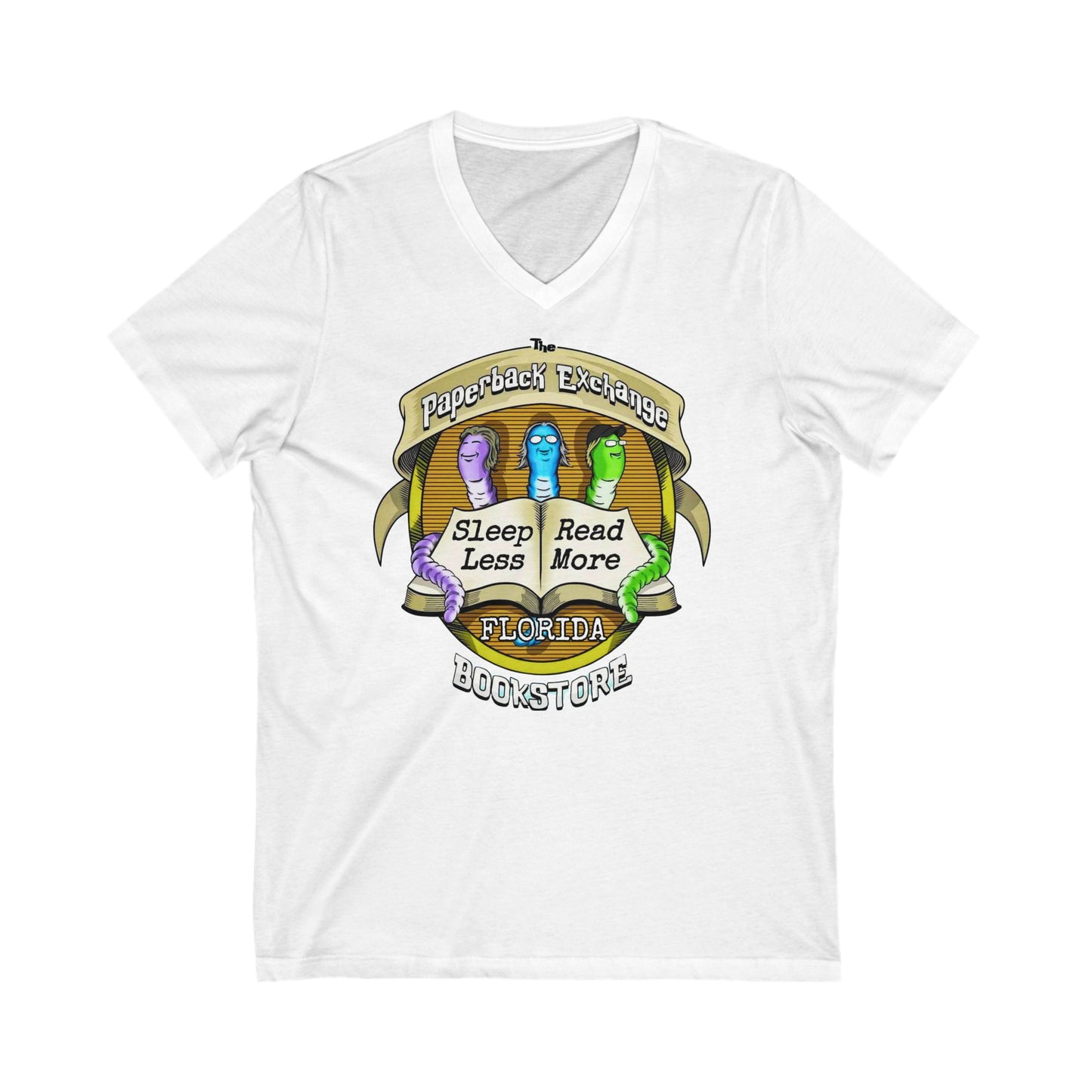 Unisex Jersey Short Sleeve V-Neck Tee