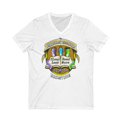 Unisex Jersey Short Sleeve V-Neck Tee